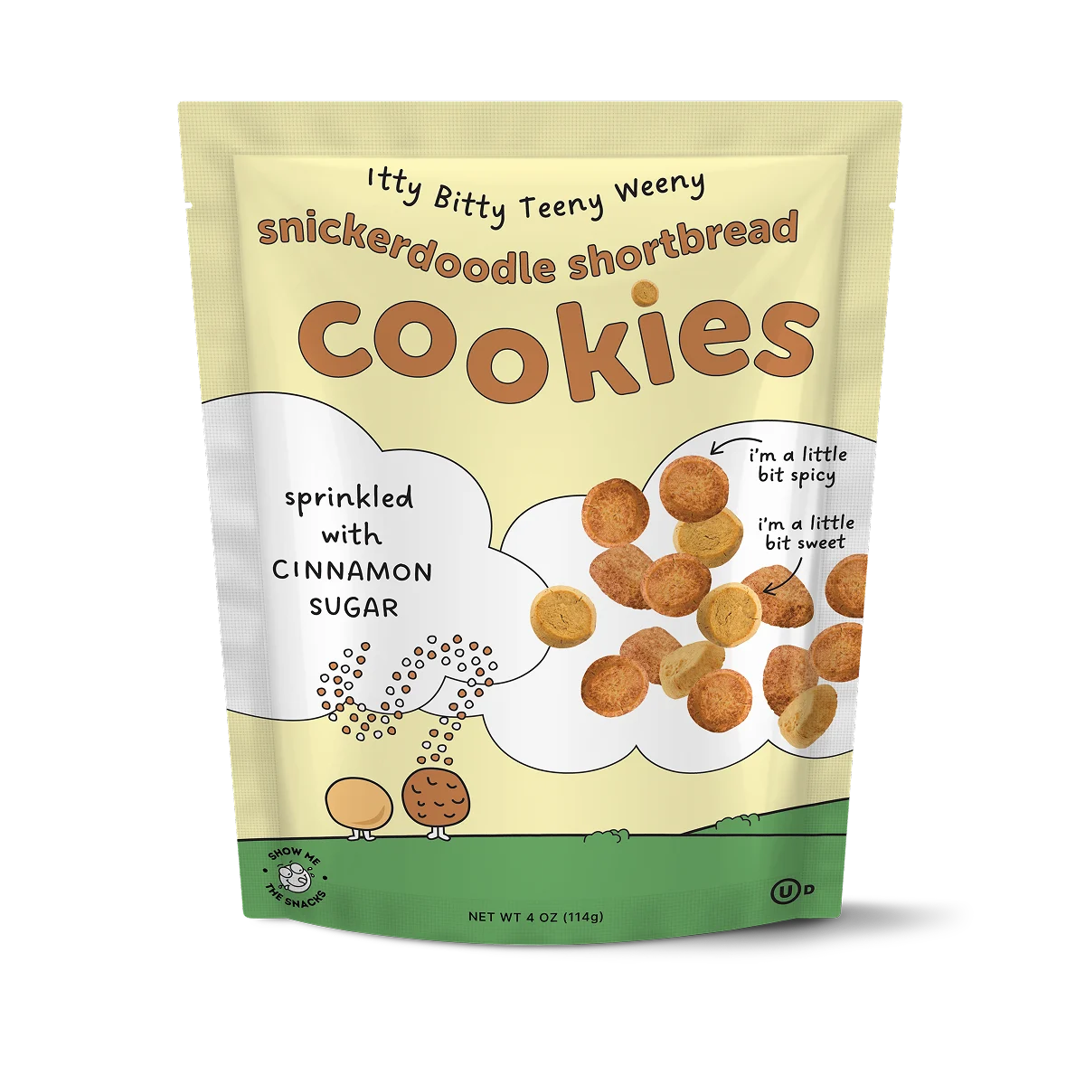 Snickerdoodle Shortbread Cookies