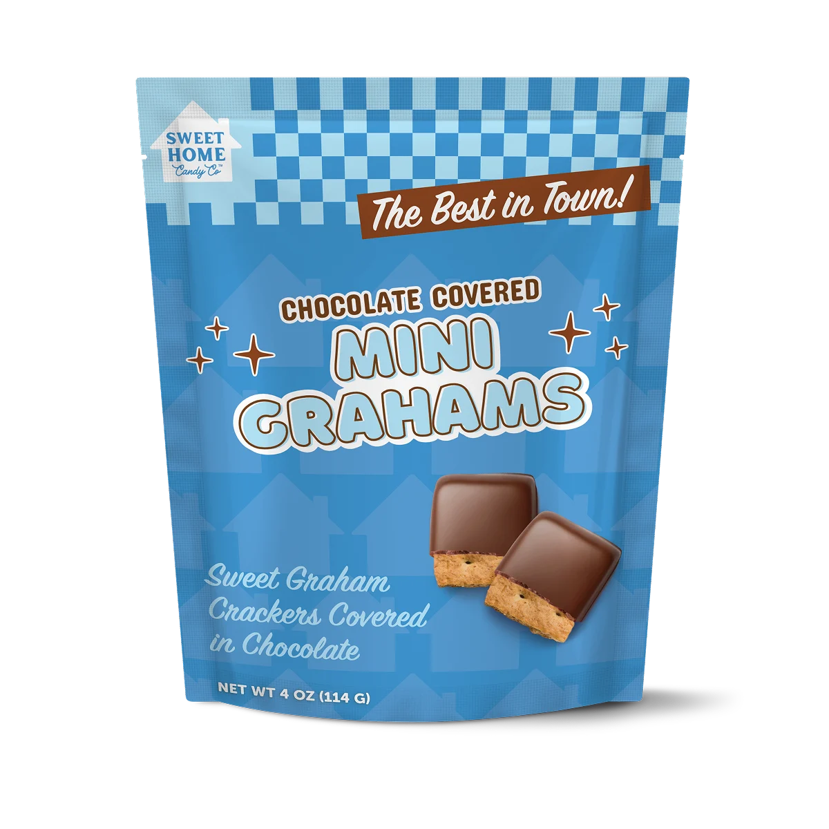 Chocolate Covered Mini Grahams