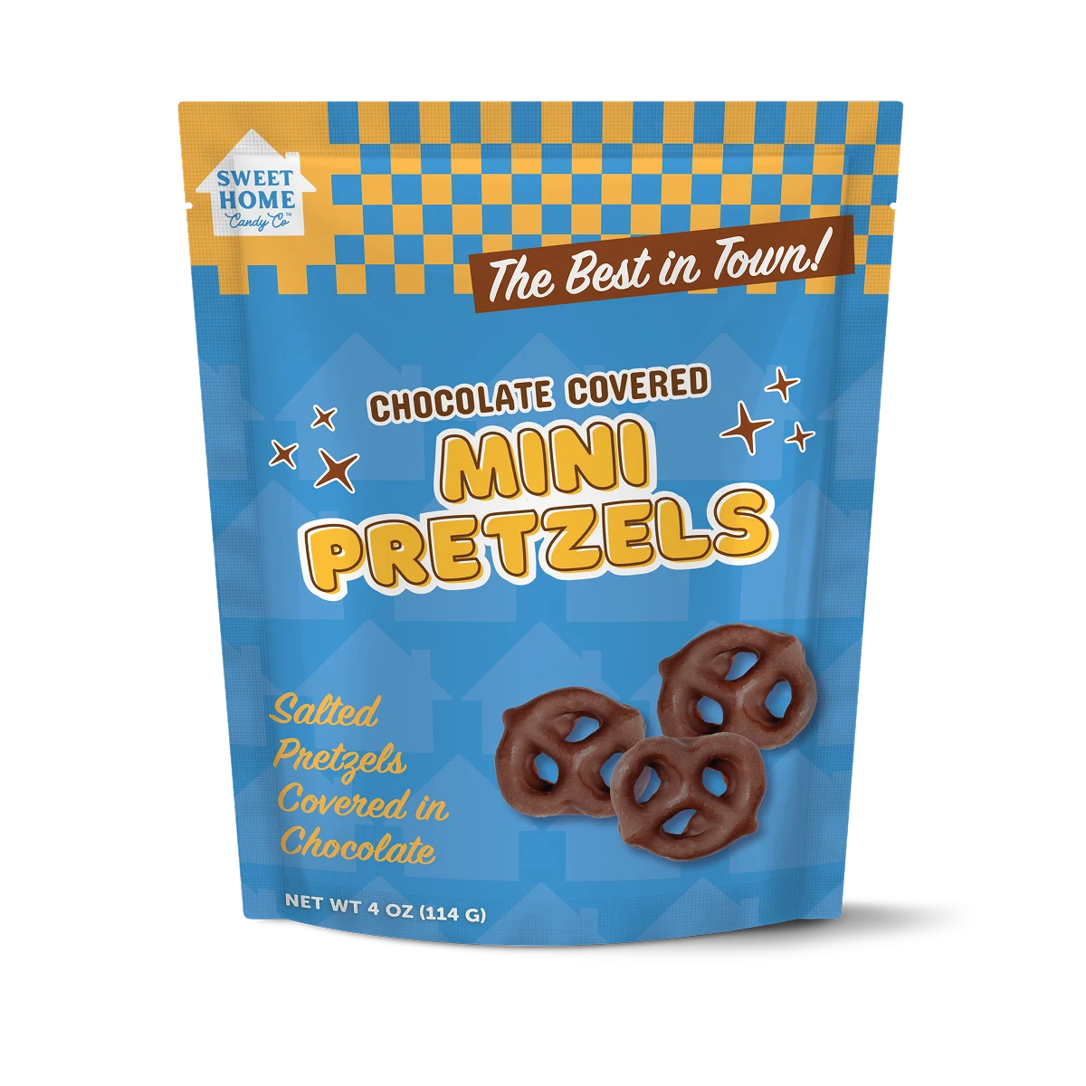 Chocolate Covered Mini Pretzels