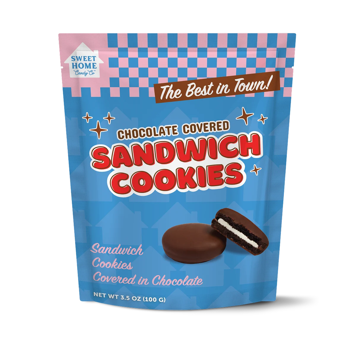 Chocolate Covered Sandwich Cookies